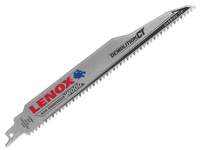 LENOX 956RCT DEMOLITION CT™ Reciprocating Saw Blade 230mm 6 TPI – – Now available at MTN Shop UK.