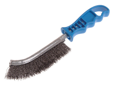 Lessmann Universal Hand Brush 260mm x 28mm 0.35 Crimped Steel Wire – – Now available at MTN Shop UK.