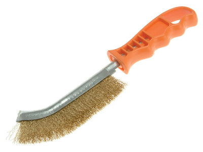 Lessmann Universal Wire Brush 260mm x 28mm 0.3 Brass Wire – – Now available at MTN Shop UK.