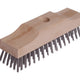 Lessmann Broom Head Raised Wooden Stock 6 Row 220mm x 60mm