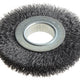 Lessmann Wheel Brush D125mm x W20-22 x 40 Bore Set 2 Steel Wire 0.30