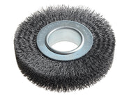 Lessmann Wheel Brush D125mm x W29-31 x 40 Bore Set 2 Steel Wire 0.30 – – Now available at MTN Shop UK.