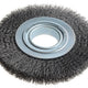 Lessmann Wheel Brush D178mm x W23-25 x 50 Bore Set 3 Steel Wire 0.30