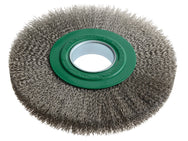 Lessmann Wheel Brush D200mm x W24-27 x 50 Bore Stainless Steel Wire 0.30 – – Now available at MTN Shop UK.