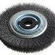 Lessmann Wheel Brush D200mm x W35-40 x 80 Bore Set 4 +1 Steel Wire 0.30