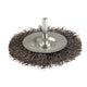Lessmann DIY Wheel Brush 75 x 10mm, 0.30 Steel Wire