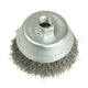 Lessmann Cup Brush 150mm M14, 0.35 Steel Wire