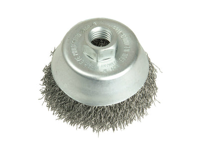Lessmann Cup Brush 125mm M14, 0.35 Steel Wire – – Now available at MTN Shop UK.