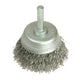 Lessmann DIY Cup Brush with Shank 50mm, 0.35 Steel Wire