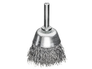 Lessmann Cup Brush with Shank D40mm x H15mm, 0.30 Steel Wire – – Now available at MTN Shop UK.