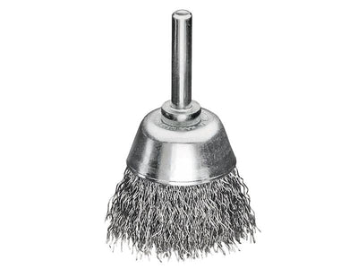Lessmann Cup Brush with Shank D40mm x H15mm, 0.30 Steel Wire – – Now available at MTN Shop UK.