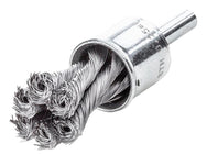 Lessmann Knot End Brush with Shank 29mm, 0.35 Steel Wire – – Now available at MTN Shop UK.