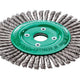 Lessmann Pipeline Brush 48 Knots 178 x 22.2mm Bore Stainless Steel Wire