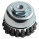 Lessmann Knot Cup Brush 65mm M10x2.0, 0.50 Steel Wire