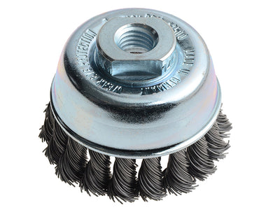 Lessmann Knot Cup Brush 65mm M14x2.0, 0.50 Steel Wire – – Now available at MTN Shop UK.