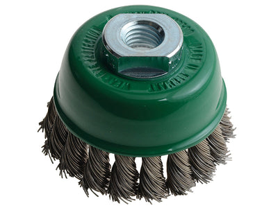 Lessmann Knot Cup Brush 65mm M14x2.0, 0.50 Stainless Steel Wire – – Now available at MTN Shop UK.