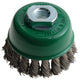 Lessmann Knot Cup Brush 65mm M14x2.0, 0.50 Stainless Steel Wire