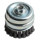 Lessmann Knot Cup Brush 80mm M14x2, 0.50 Steel Wire*