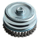 Lessmann Knot Cup Brush 125mm M14x2.0, 0.50 Steel Wire*