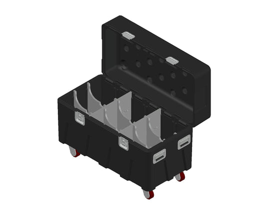 MTN BOX®: Spektrum Series LG Insert Package - Triple CM Lodestar V1 – MTN BOX: Spektrum Series LG insert package for 3 CM Classic Large Frame Lodestars. Hoist chain and chain hoist bags are stored below Lodestar hoists. – Now available at MTN Shop UK.