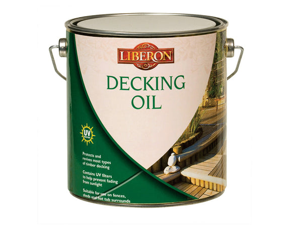 Liberon Decking Oil Medium Oak 2.5 litre – – Now available at MTN Shop UK.