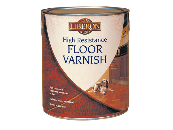 Liberon High Resistance Floor Varnish Clear Satin 2.5 litre – – Now available at MTN Shop UK.