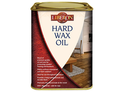 Liberon Hard Wax Oil Clear Satin 1 litre – – Now available at MTN Shop UK.