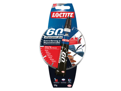 Loctite 60 Second All-Purpose Glue 20g – – Now available at MTN Shop UK.