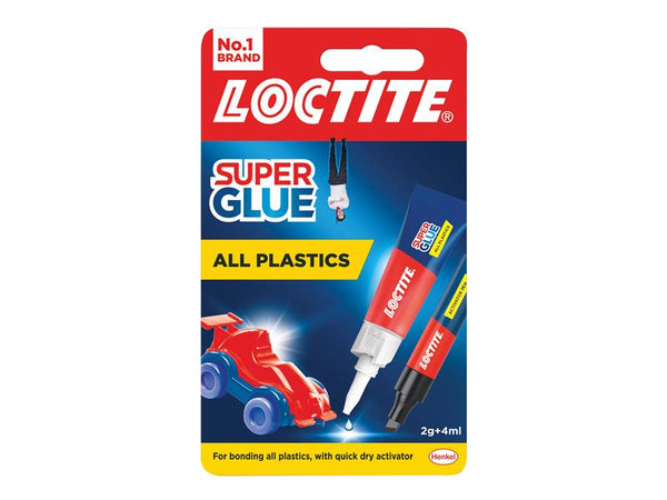 Loctite All Plastics Super Glue, Tube 4ml + Pen 2g – – Now available at MTN Shop UK.