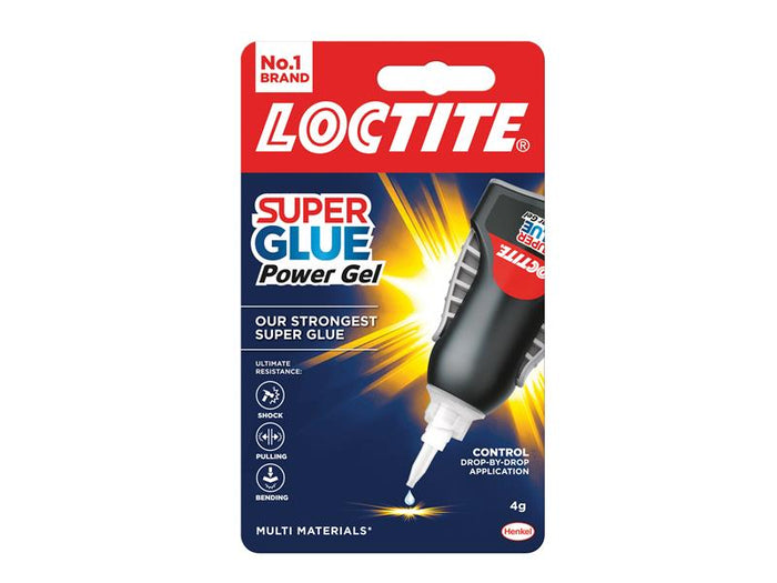 Loctite  Super Glue Power Flex Control, Gel Bottle 4g