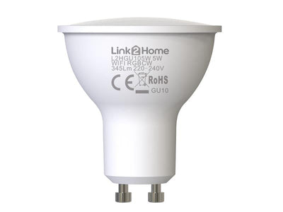 Link2Home Gu10 Wi-Fi Led Lamp With Rgb Pack 4 – – Now available at MTN Shop UK.