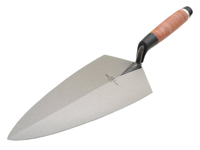 Marshalltown 19L Philadelphia Pattern Brick Trowel Leather Handle 11in – – Now available at MTN Shop UK.
