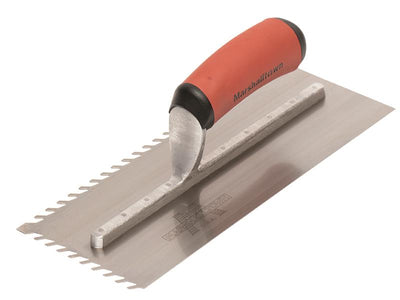 Marshalltown LayFlat 13mm Notch Trowel 11 x 4.1/2in – – Now available at MTN Shop UK.