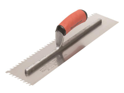 Marshalltown LayFlat 10mm Notch Trowel 16 x 4in – – Now available at MTN Shop UK.