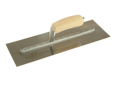 Marshalltown MXS73SS Cement Trowel Stainless Steel Wooden Handle 14 x 4.3/4in – – Now available at MTN Shop UK.