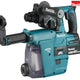DHR242RTJW SDS Plus BL Hammer Drill + Extractor 18V 2 x 5.0Ah Li-ion