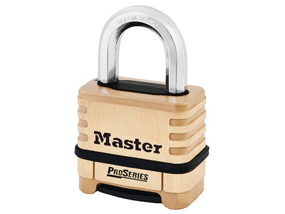 Master Lock ProSeries® Brass 4 Digit Padlock 57mm – – Now available at MTN Shop UK.