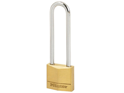 Master Lock Solid Brass 30mm Padlock 4-Pin - 64mm Shackle – – Now available at MTN Shop UK.