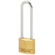 Master Lock  Solid Brass 30mm Padlock 4-Pin - 64mm Shackle