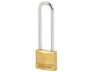 Master Lock Solid Brass 50mm Padlock 5-Pin - 64mm Shackle – – Now available at MTN Shop UK.