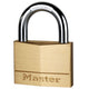 Master Lock  Solid Brass 60mm Padlock 5-Pin