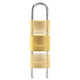 Master Lock  Solid Brass 50mm Padlock with Adjustable Shackle
