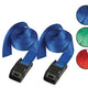 Master Lock  Lashing Strap with Metal Buckle, Coloured 5m 150kg (Pack 2)