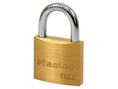 Master Lock V Line Brass 40mm Padlock - Keyed Alike 2341 – – Now available at MTN Shop UK.
