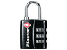 Master Lock TSA 3-Digit Combination Black Finish 30mm Padlock – – Now available at MTN Shop UK.