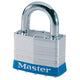 Master Lock  Laminated Steel 51mm Padlock 4-Pin