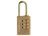 Master Lock Brass Finish 20mm 3-Digit Combination Padlock – – Now available at MTN Shop UK.