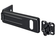 Master Lock Wrought Steel Hasp Matt Black 115mm – – Now available at MTN Shop UK.