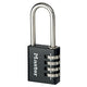 Master Lock  Black Finish 40mm 4-Digit Combination Padlock - 51mm Shackle