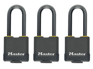 Master Lock Excell™ Weather Tough 45mm Padlock 4-Pin- Keyed Alike x 3 – – Now available at MTN Shop UK.